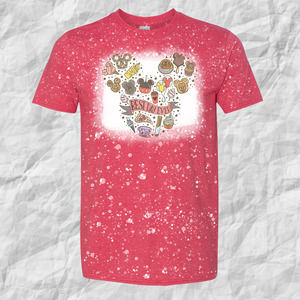 Disney Sublimated Red Tee Small